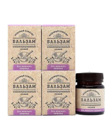 bee and man Balm "honey elixir" A complex of vitamins for women 4pcs