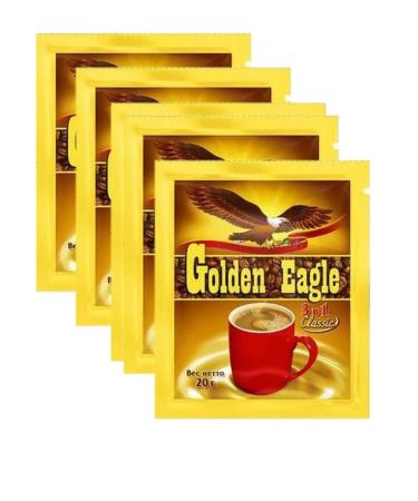 Golden Eagle Soluble coffee 3 in 1 golden needle 50 pack - Buy Online on GoSupps.com