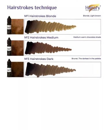 Hanafy Pigment # 2 Hair technique permanent eyebrow makeup - Buy Online on GoSupps.com