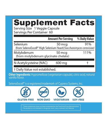 Doctor's Best NAC n-acetylcystein - Buy Online on GoSupps.com