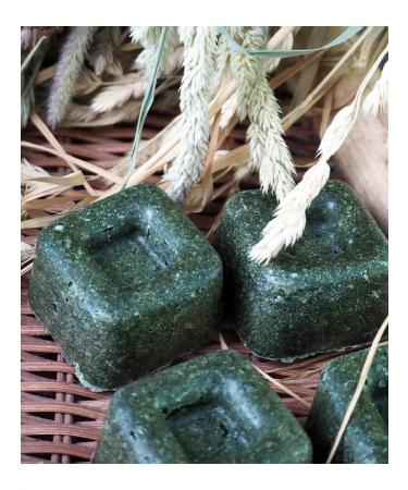 Solid shampoo for oily hair 50 g - Buy Online on GoSupps.com