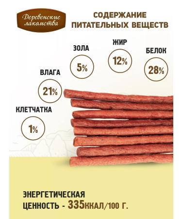 Country delicacies Meat sausages with ostrich meat 1 - Buy Online on GoSupps.com