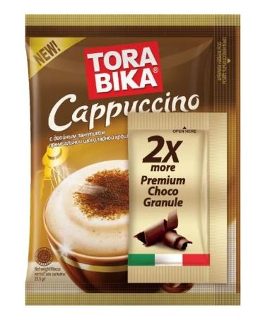 ToraBika Soluble CAPPUCCINO CAPUCHINO in bags 3V1 20 pcs - Buy Online on GoSupps.com