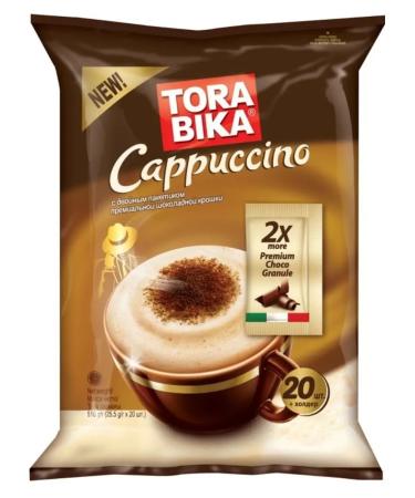 ToraBika Soluble CAPPUCCINO CAPUCHINO in bags 3V1 60 pcs - Buy Online on GoSupps.com