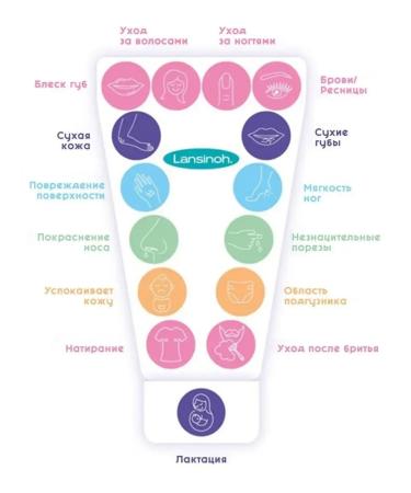 Lansinoh Lanolin cream for nipples and skin of the chest 21 ml UP. 3 pcs 7 ml - Buy Online on GoSupps.com