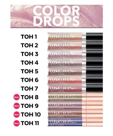 Belor Design Eye Shadows liquid color drops tone 8 - Buy Online on GoSupps.com