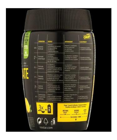 Isostar Isotonic drink Hydrate & Perform Lemon - Buy Online on GoSupps.com