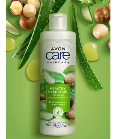 AVON Shampoo 2B1 "luxurious moisture" 700 ml - Buy Online on GoSupps.com