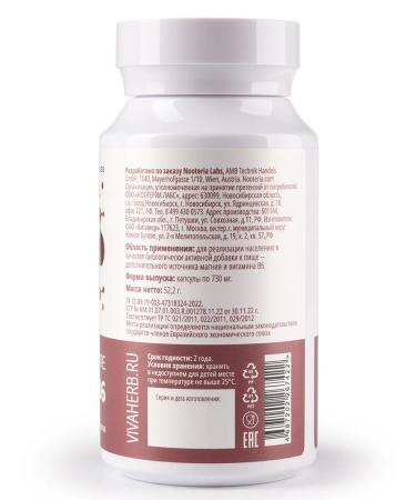 Nooteria Labs Magnesium B6 HEALAT BISGLICINATE 400 mg for nerves and sleep - Buy Online on GoSupps.com