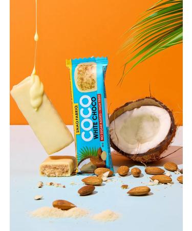 Snaq Fabriq Sugar chocolate bars Coco Batonchik 30pc x 40g - Buy Online on GoSupps.com