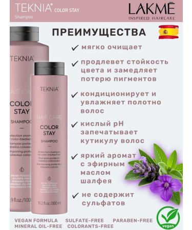 Lakme Salosulfant shampoo for dyed hair 1000 ml - Buy Online on GoSupps.com