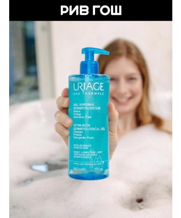 URIAGE Face and body gel enriched dermatological 500 ml - Buy Online on GoSupps.com