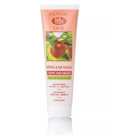 IRIS "Classic line" face cream "peach" nutrient 100ml - Buy Online on GoSupps.com