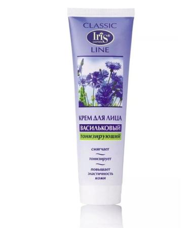 IRIS "Classic line" face cream "cornflower" tonic 100m