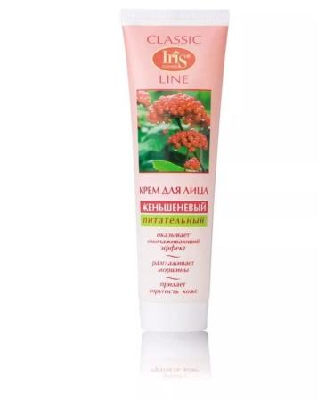 IRIS "Classic line" face cream "ginseng" nutrient 100ml