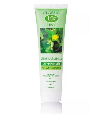 IRIS "Classic line" face cream "cucumber" moisturizer 100ml ( - Buy Online on GoSupps.com