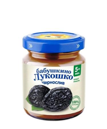 grandma's basket Fruit children's puree prunes from 5 months old. A 6x100 g - Buy Online on GoSupps.com