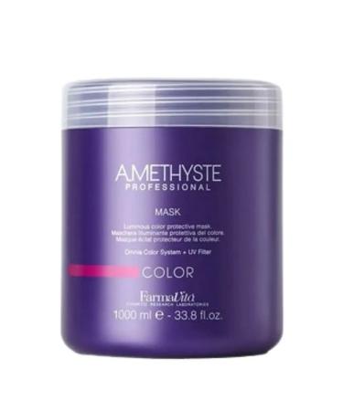 Farmavita Amethyst color mask for protecting hair color 1000ml - Buy Online on GoSupps.com