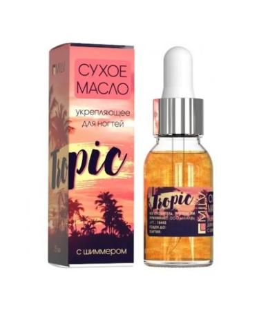 MILV Dry strengthening nail oil Tropic 15 ml