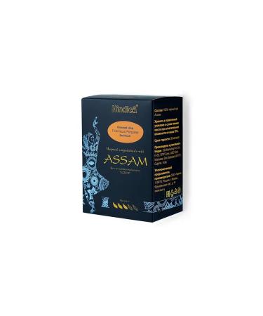 Hindica Black tea Assam of the whole -leaf category TGFOP 100 g - Buy Online on GoSupps.com