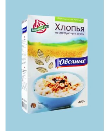 CookTime Oatmeal flakes 3 400 cherry garden - Buy Online on GoSupps.com