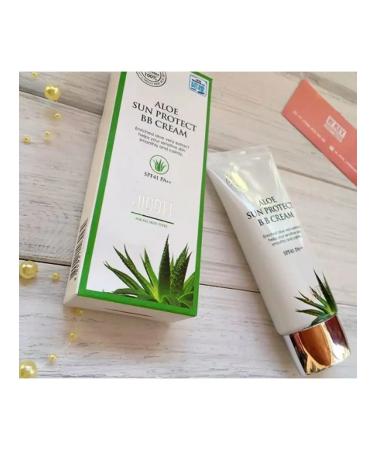 Jigott cosm 2-in-1 sunscreen and foundation. Aloe Sun Protect BB Cream SPF 41 50 ml / Free mask - Buy Online on GoSupps.com