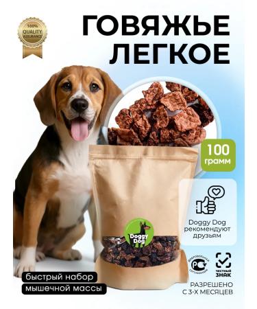 DoggyDog Goodies for dogs beef light 100g