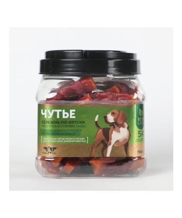 Green QZin Dog delicacies instilled (dried duck meat with pumpkin)