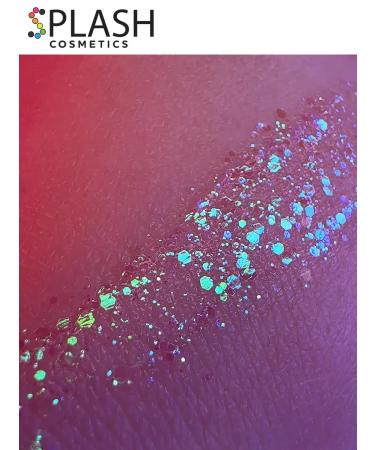 Splash Glitter gel shine for the face of the girl Diamond Green - Buy Online on GoSupps.com