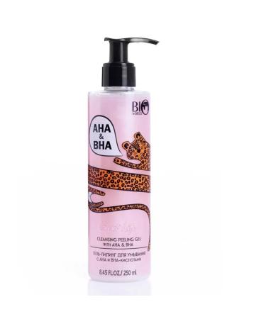Bio World "Secret Life" gel peeling for washing with AHA and BHA acids