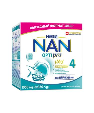 NAN Milk for Growth NAS 4 Optipro 1050 g since 18 months - Buy Online on GoSupps.com
