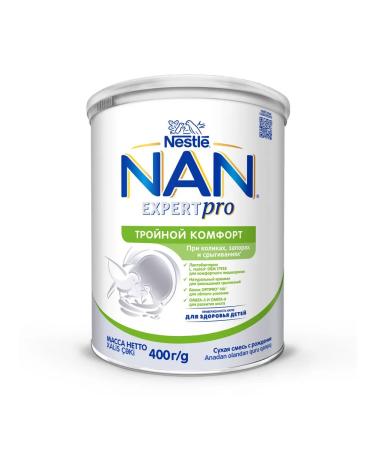 NAN A mixture of triple comfort 400g from 0 months - Buy Online on GoSupps.com