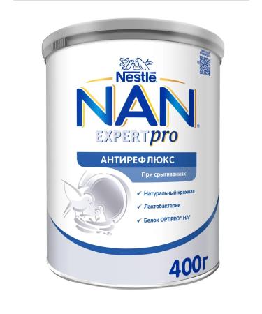 A mixture of regulations of Nan Antireflux 400g from 0 months