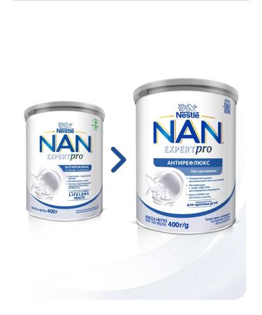 A mixture of regulations of Nan Antireflux 400g from 0 months - Buy Online on GoSupps.com
