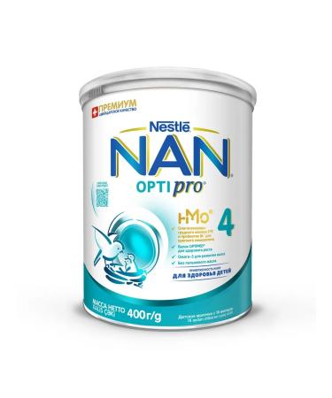 NAN Milk for Growth NAS 4 Optipro 400 g since 18 months - Buy Online on GoSupps.com