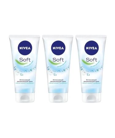 NIVEA Soft moisturizing cream 75ml (3pcs in a set)