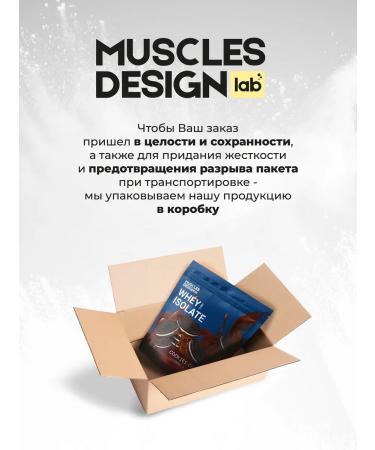 Muscles Design Lab Protein Whey Protein taste "chocolate" without sugar - Buy Online on GoSupps.com