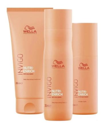 WELLA PROFESSIONALS Hair shampoo Invigo Nutri-Enrich 1000ml - Buy Online on GoSupps.com