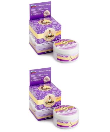 Grandma Agafia's Recipes Face cream night anti -aging anti -aging 2x100 ml