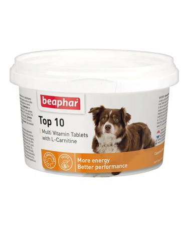 beaphar Top 10 Food additive with L-carnitine for dogs 180T