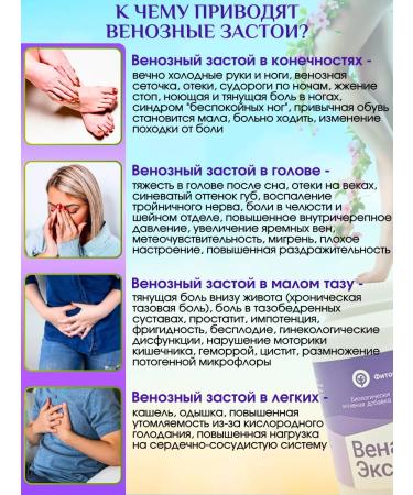 phytokom Altai Venanoram Expert Diet Venotonik for varicose veins 60 capsules - Buy Online on GoSupps.com