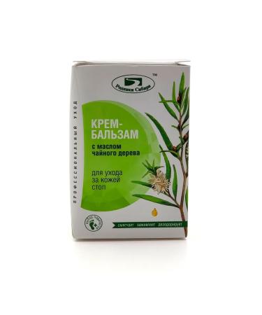 Springs of Siberia Tea tree oil cream-balm (60 gr) - Buy Online on GoSupps.com