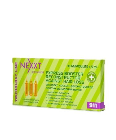 NEXXT Professional Hair ampoules reconstructor against falling out 10x5 ml - Buy Online on GoSupps.com