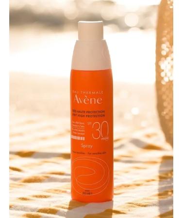 AVENE High Protection SPF 30 Sunflower Spray and Body Sun - Buy Online on GoSupps.com