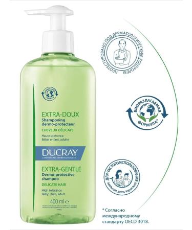 DUCRAY Protective shampoo for frequent use of Extra-Doux Extra-Du - Buy Online on GoSupps.com