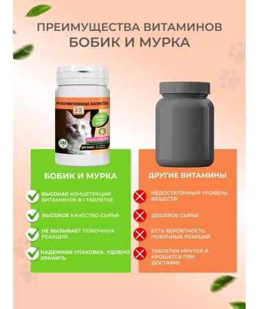 Bobik and Murka Vitamins for cats - Buy Online on GoSupps.com