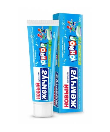 New pearl Toothpaste "Junior apple and mint" 2 pcs - Buy Online on GoSupps.com