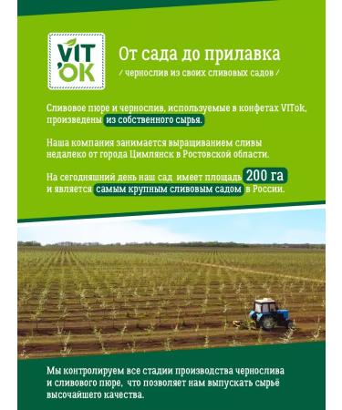 VITok Candy - a barbarbar with pieces of prunes 500 g - Buy Online on GoSupps.com