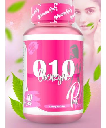 PinkPower Coenzyme Q10 100 mg for immunity 60 capsules