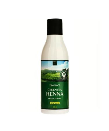 DEOPROCE Hair shampoo with green tea extract and henna - Buy Online on GoSupps.com